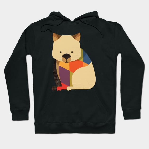 Wombat Hoodie by theprintedsparrow